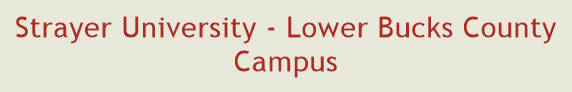 Strayer University - Lower Bucks County Campus
